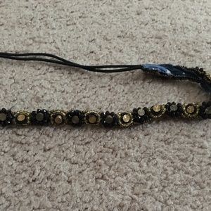 URBAN OUTFITTERS Floral Beaded Headband